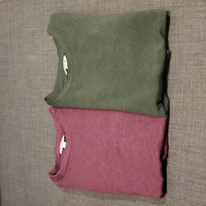 Orvis Ladies Crewneck Pull Over, Bundle of 2, Large, GUC